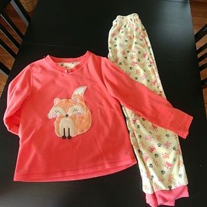 Girl's Flleece Pajamas